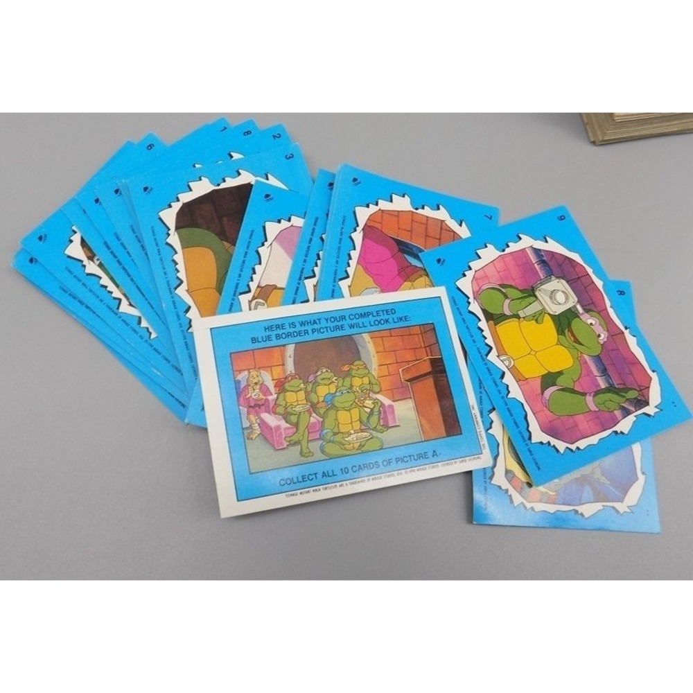 Vintage TMNT 130 Cards And  23 Stickers Assorted From Different Sets Movie Topps - Picture 10 of 12